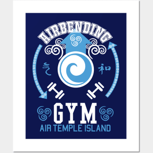 Airbending Gym Posters and Art